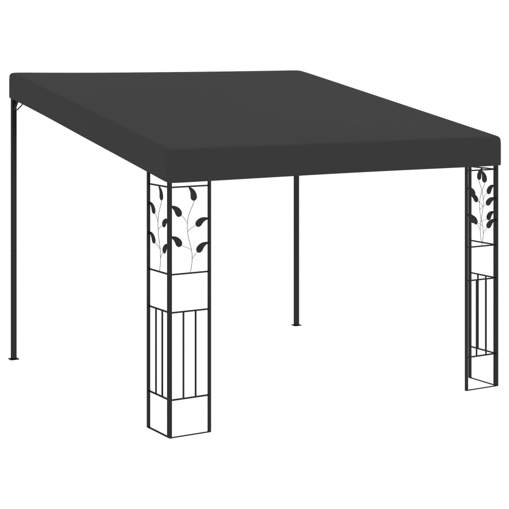 Wand-Pavillon 3X3X2,5 M Weiß
