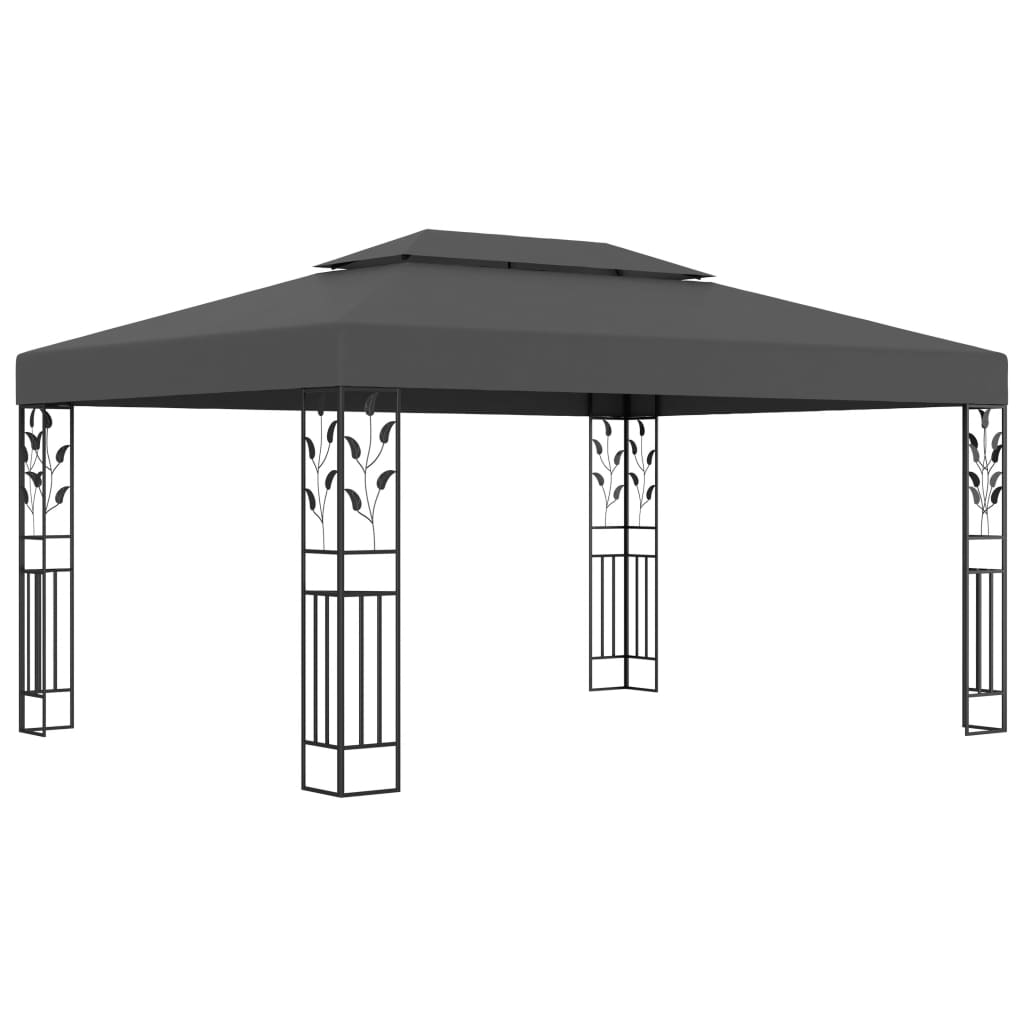Pavillon Mit Doppeldach 3X4 M 180 G/M²