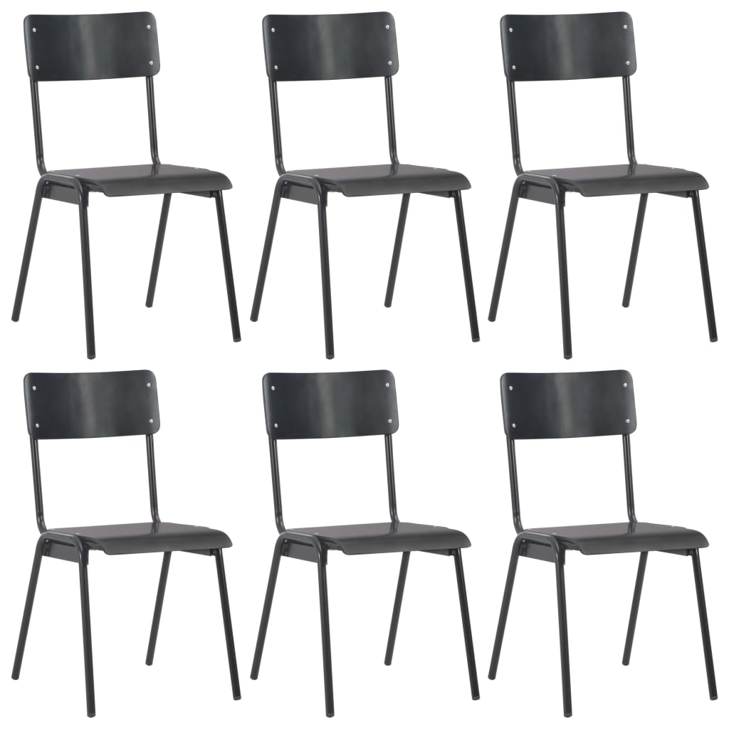 Esszimmerstühle 6 Stk. Sperrholz