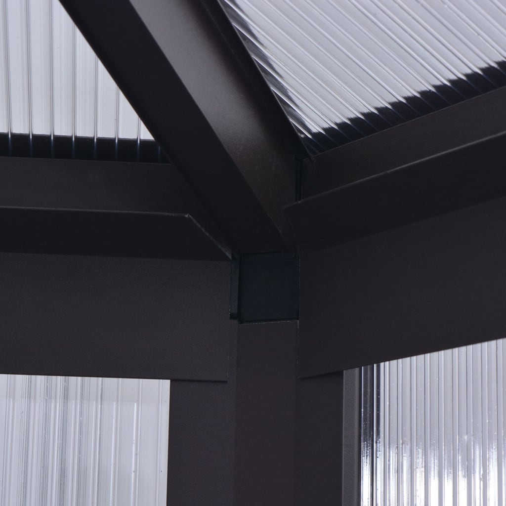 Gewächshaus Aluminium 240×211×232 Cm