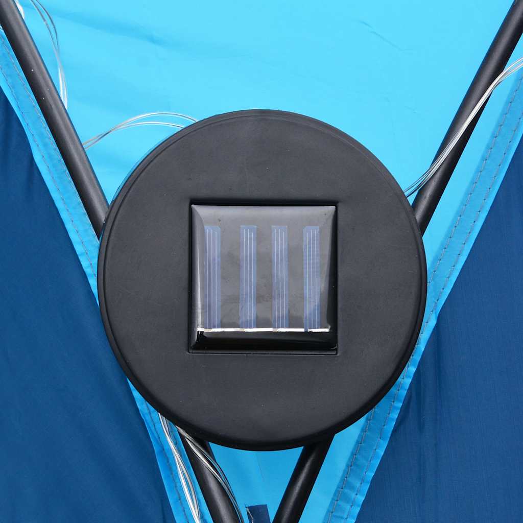 Partyzelt Mit Led Und 4 Seitenwänden 3,6X3,6X2,3 M