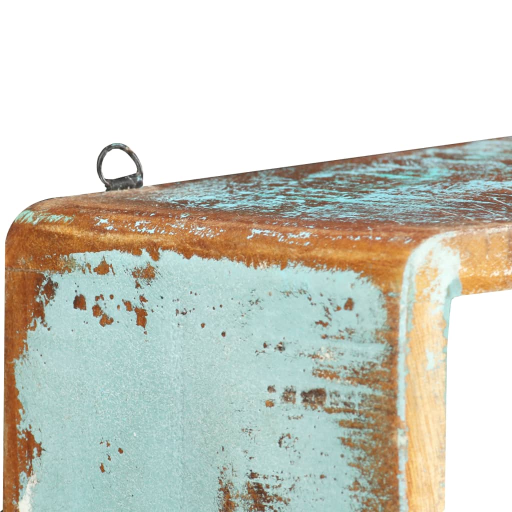 3-Tlg. Würfel-Wandregal-Set