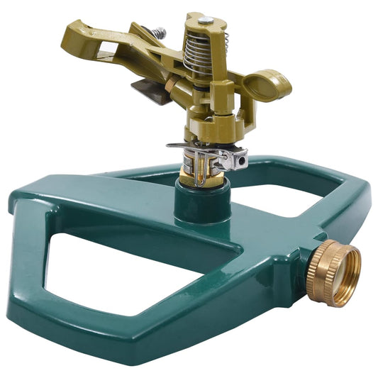 Rotierender Sprinkler Grün 21×22×13 Cm Metall