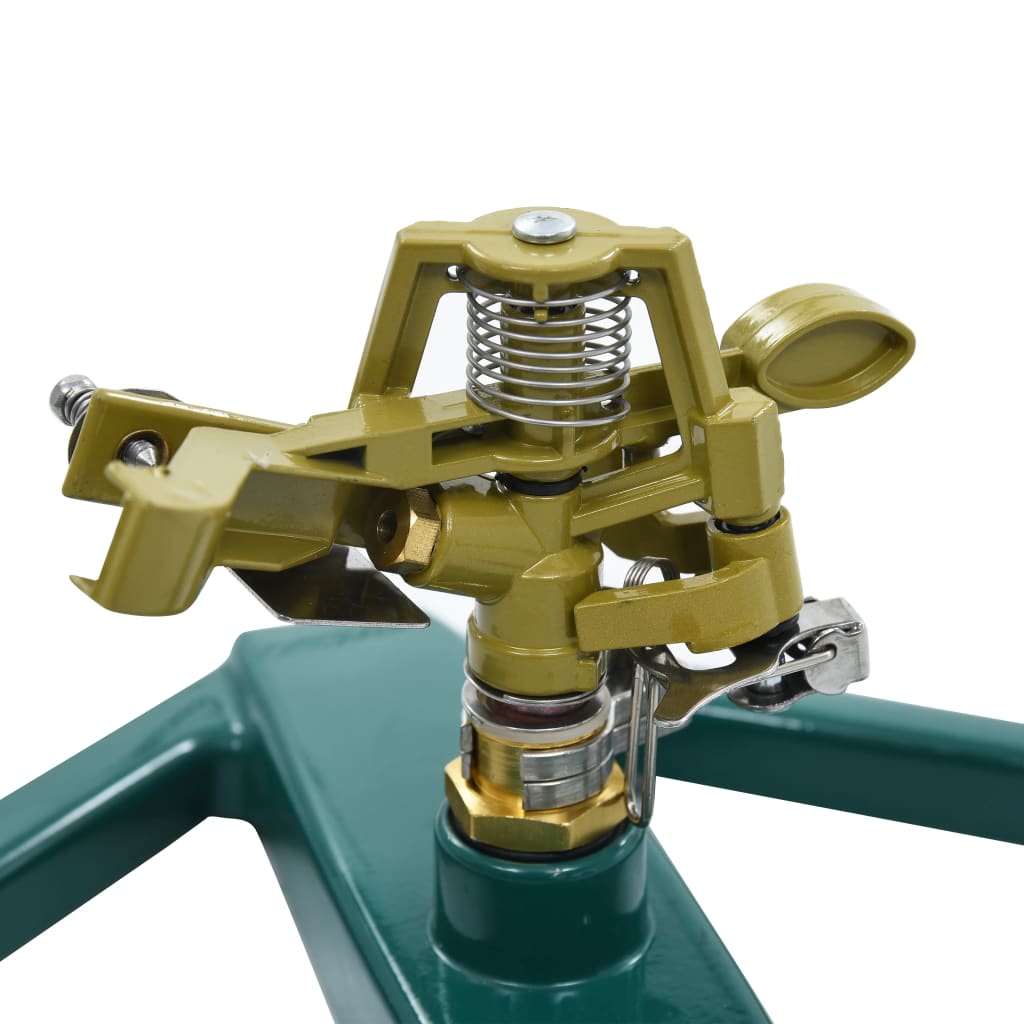Rotierender Sprinkler Grün 21×22×13 Cm Metall