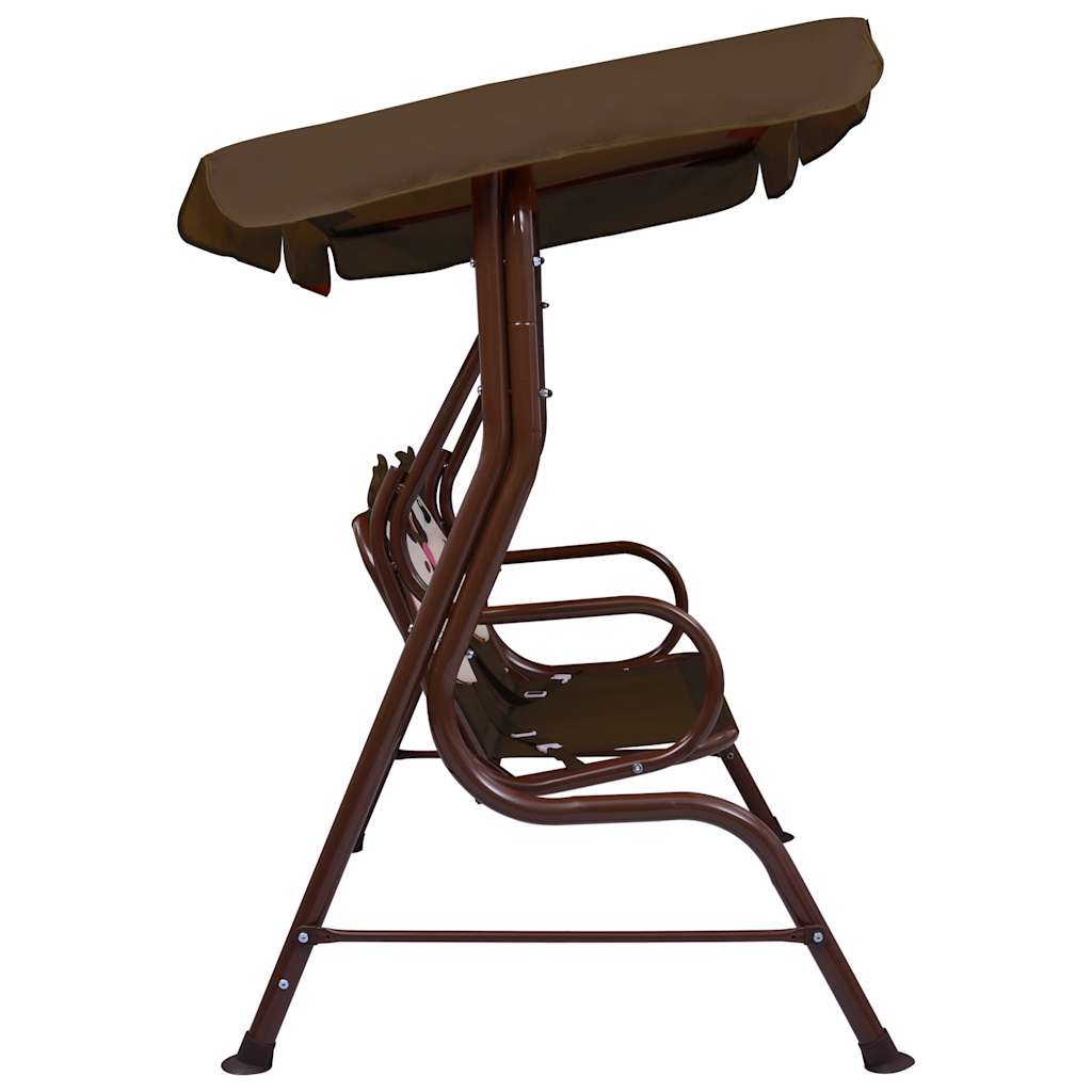 Kinder-Hollywoodschaukel 115×75×110 Cm Stoff
