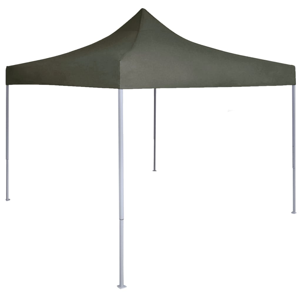 Profi-Partyzelt Faltbar 2×2 M Stahl Anthrazit