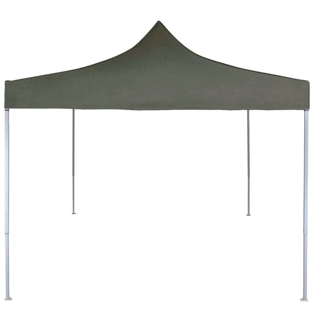 Profi-Partyzelt Faltbar 2×2 M Stahl Anthrazit