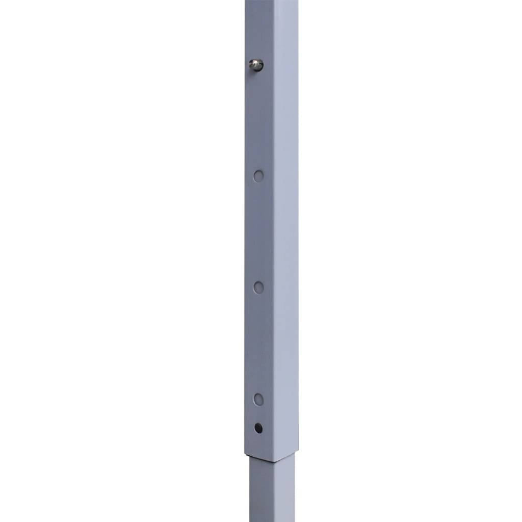 Profi-Partyzelt Faltbar 2×2 M Stahl Weiß
