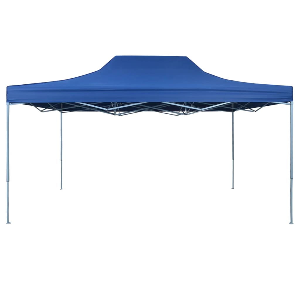 Partyzelte 17 Pcs Mit Em Rahmen Oxford-Stoff Blau