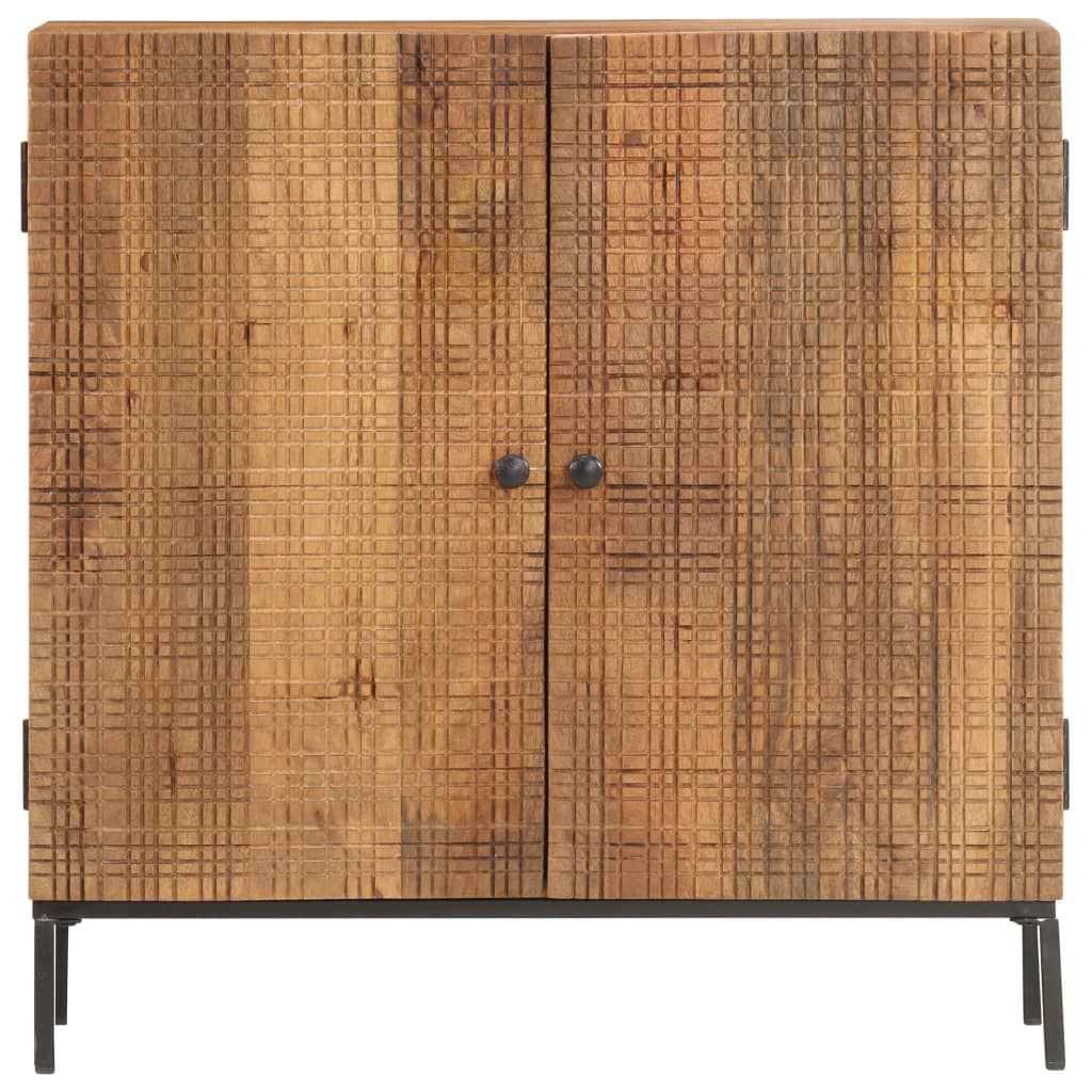 Sideboard 75 X 30 X 75 Cm Massivholz Mango