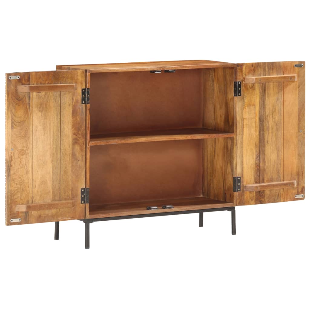 Sideboard 75 X 30 X 75 Cm Massivholz Mango