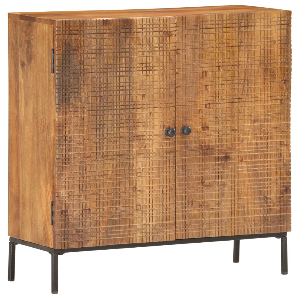 Sideboard 75 X 30 X 75 Cm Massivholz Mango