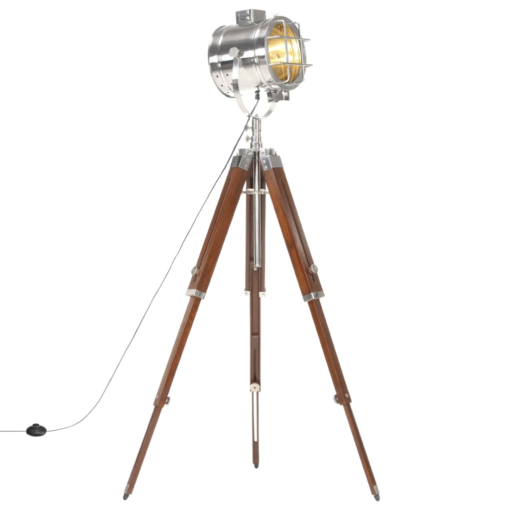 Stehleuchte Dreibein Massivholz Mango 165 Cm