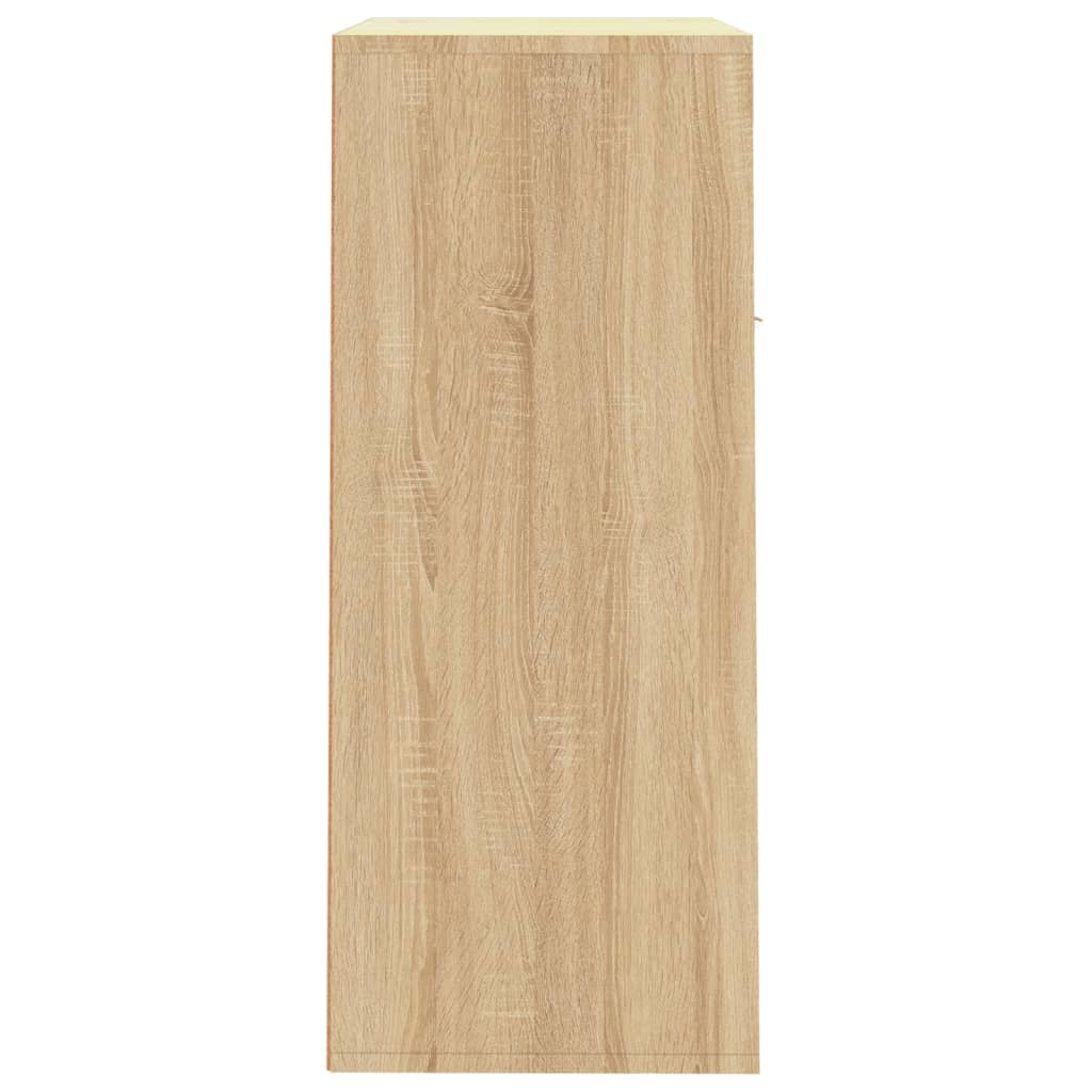 Schuhschrank Sonoma-Eiche 60X35X84 Cm Holzwerkstoff Sonoma Eiche