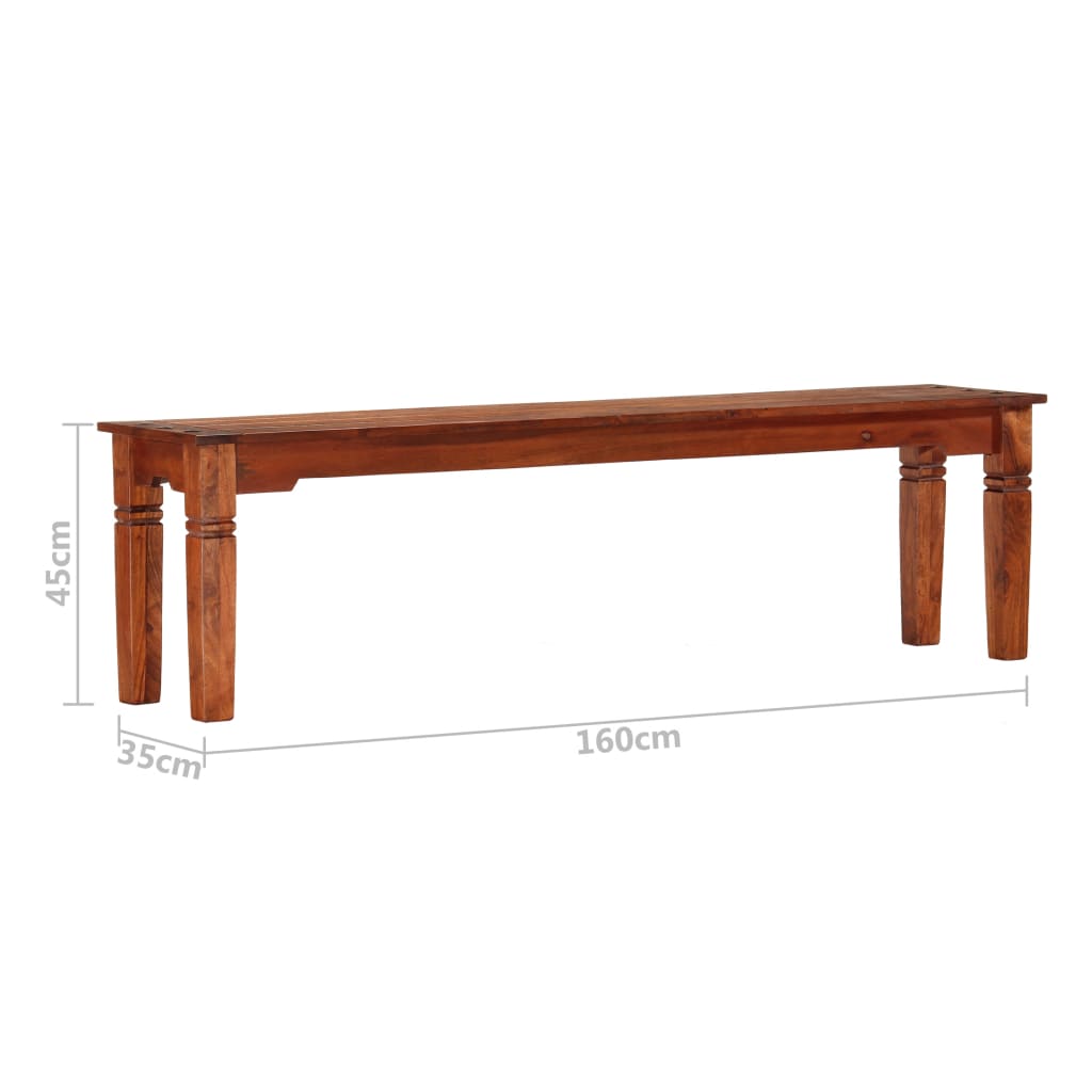 Bank Massivholz Akazie