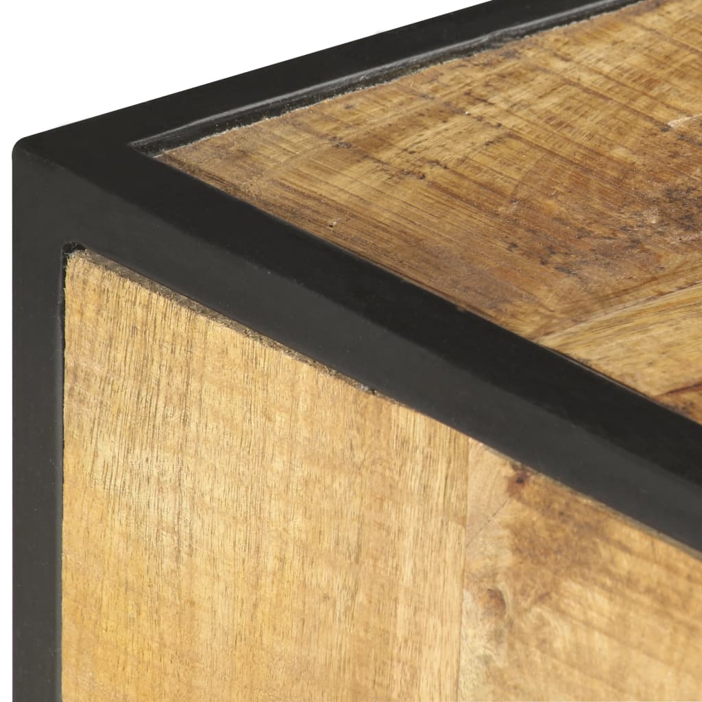 Tv-Schrank 130X30X39 Cm Massivholz Mango
