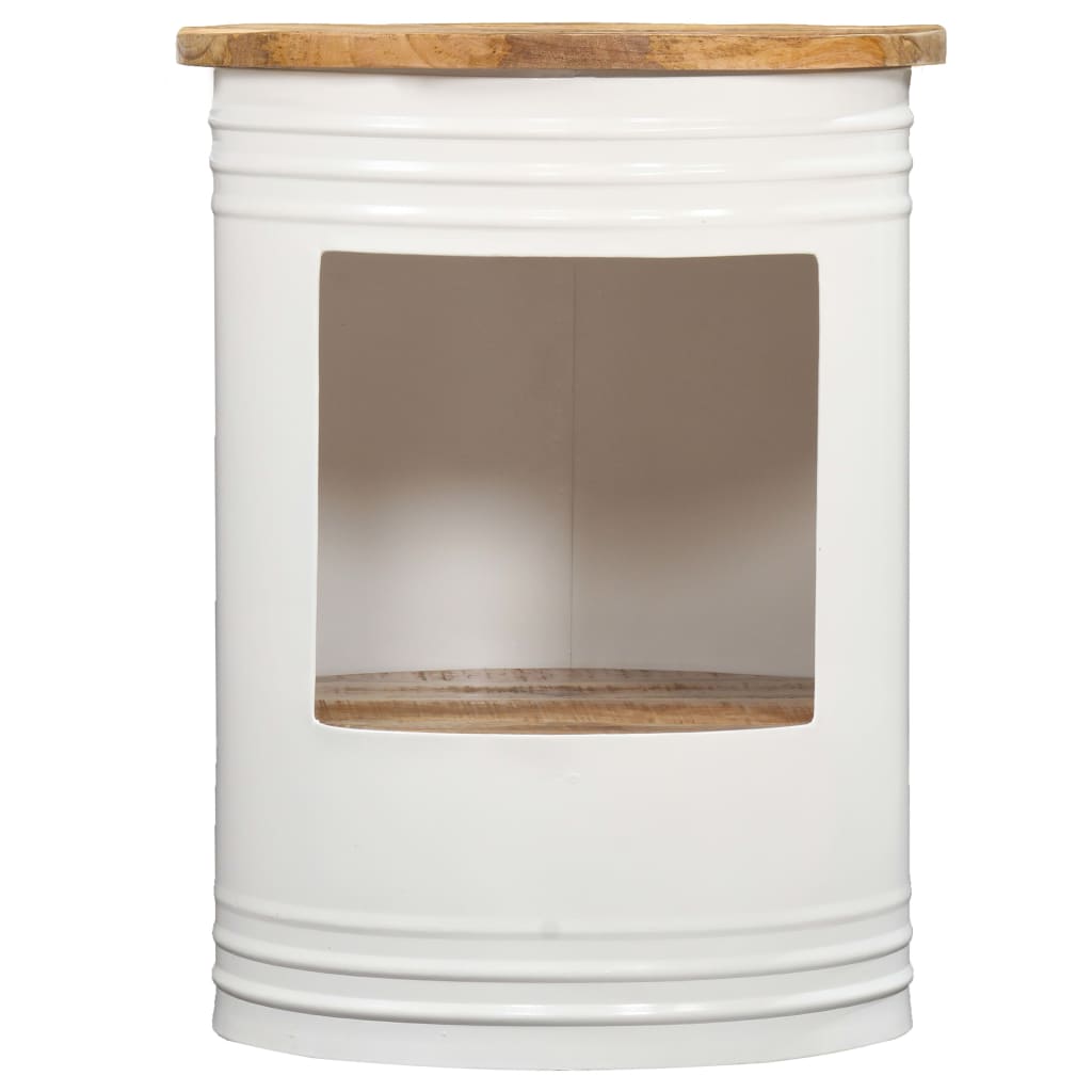 Couchtisch 43×55 Cm Massivholz Mango
