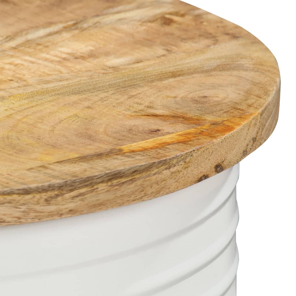 Couchtisch 43×55 Cm Massivholz Mango