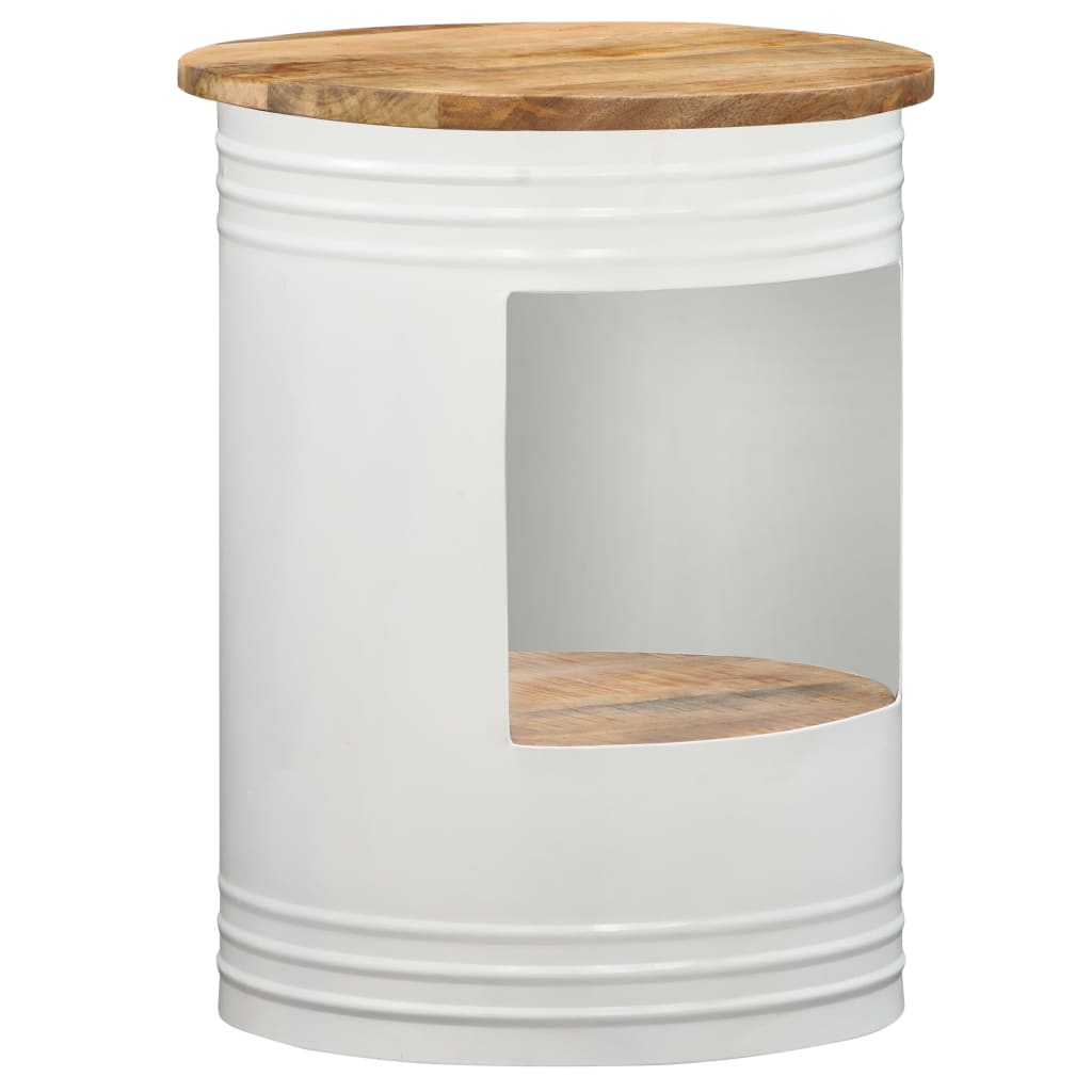 Couchtisch 43×55 Cm Massivholz Mango