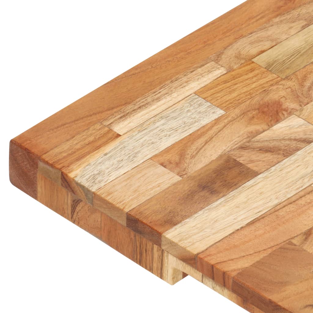 Hackblock 40×30×4 Cm Akazie Massivholz