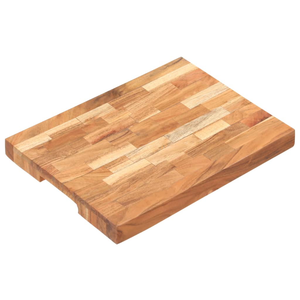 Hackblock 40×30×4 Cm Akazie Massivholz