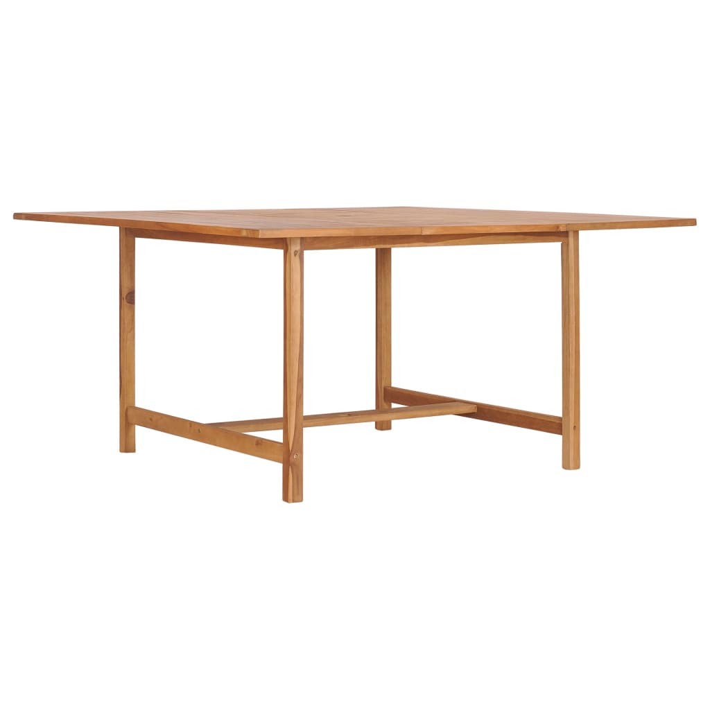 Gartentisch Massivholz Teak