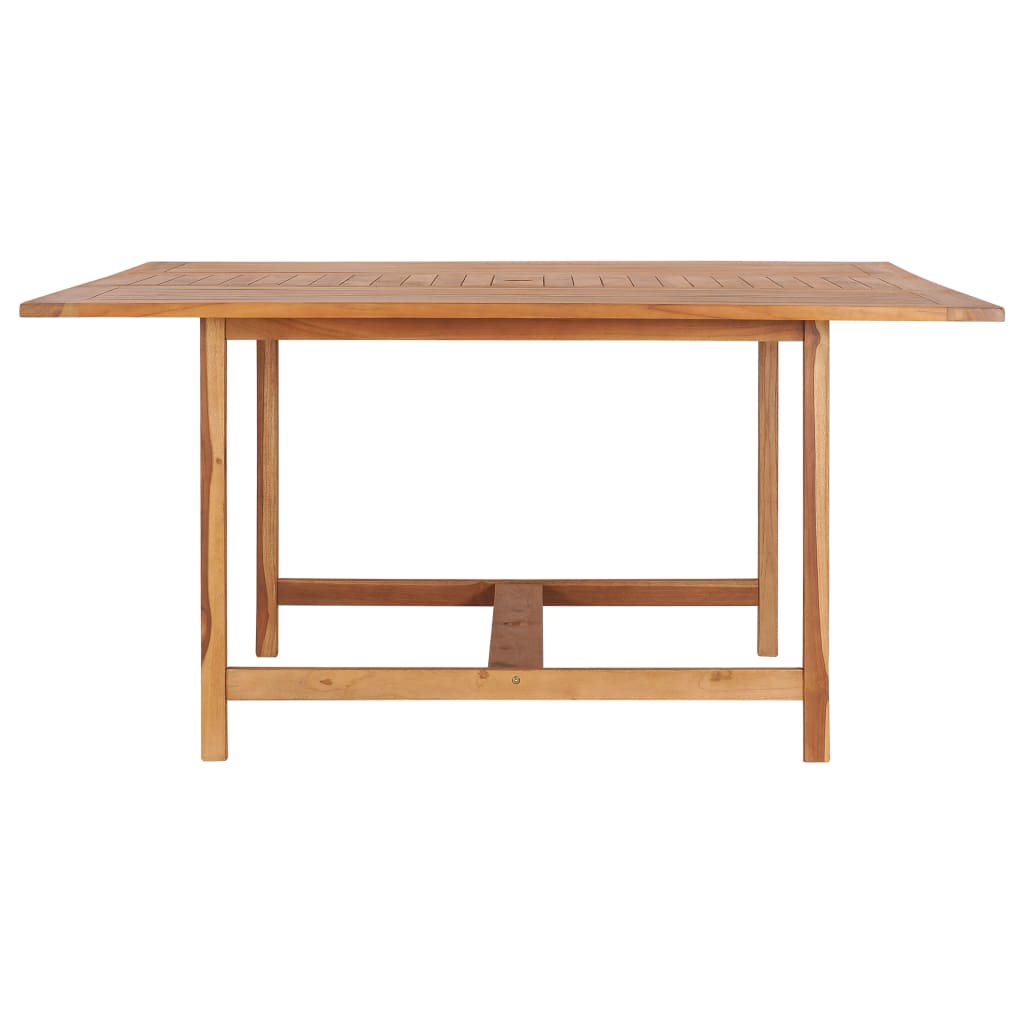 Gartentisch Massivholz Teak