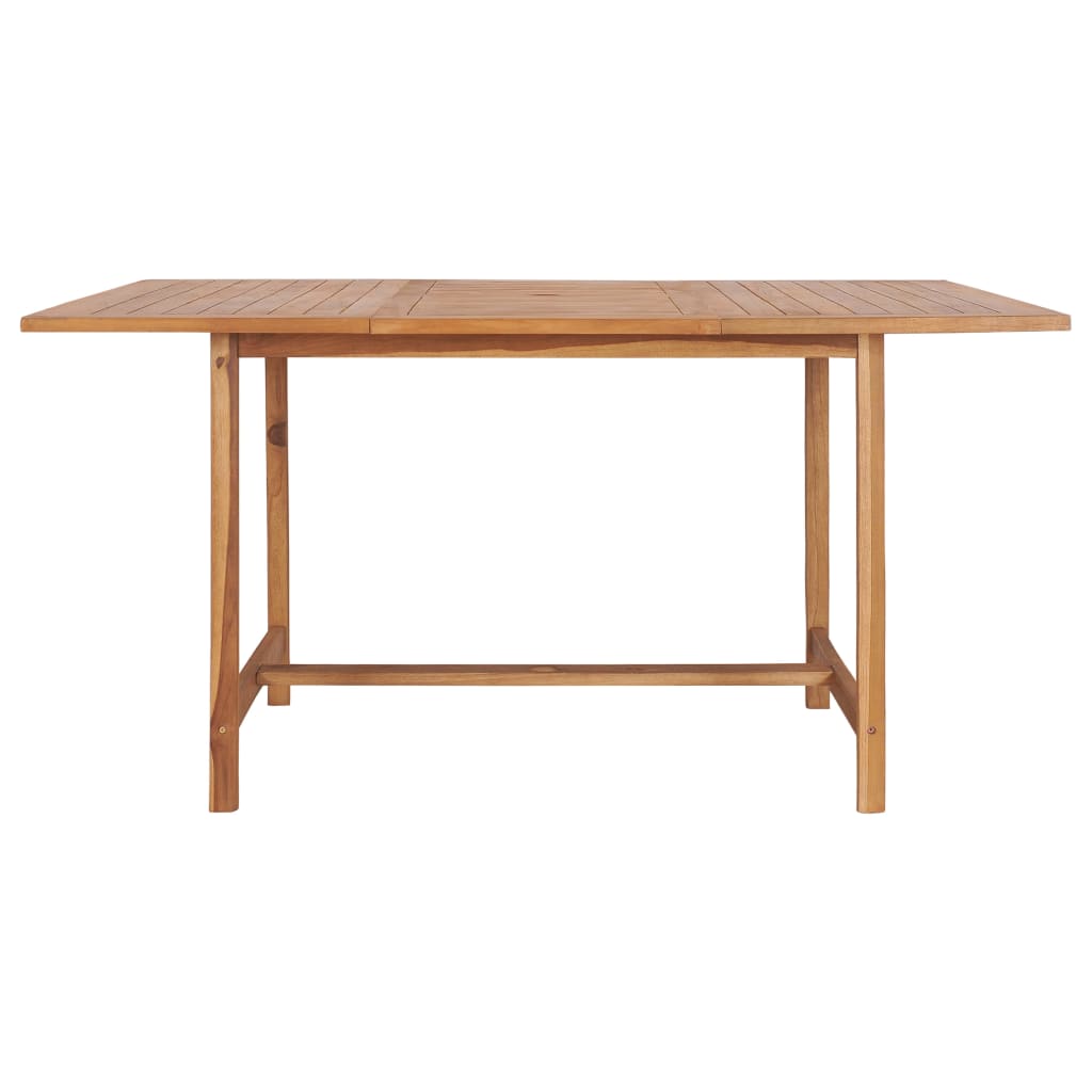 Gartentisch Massivholz Teak
