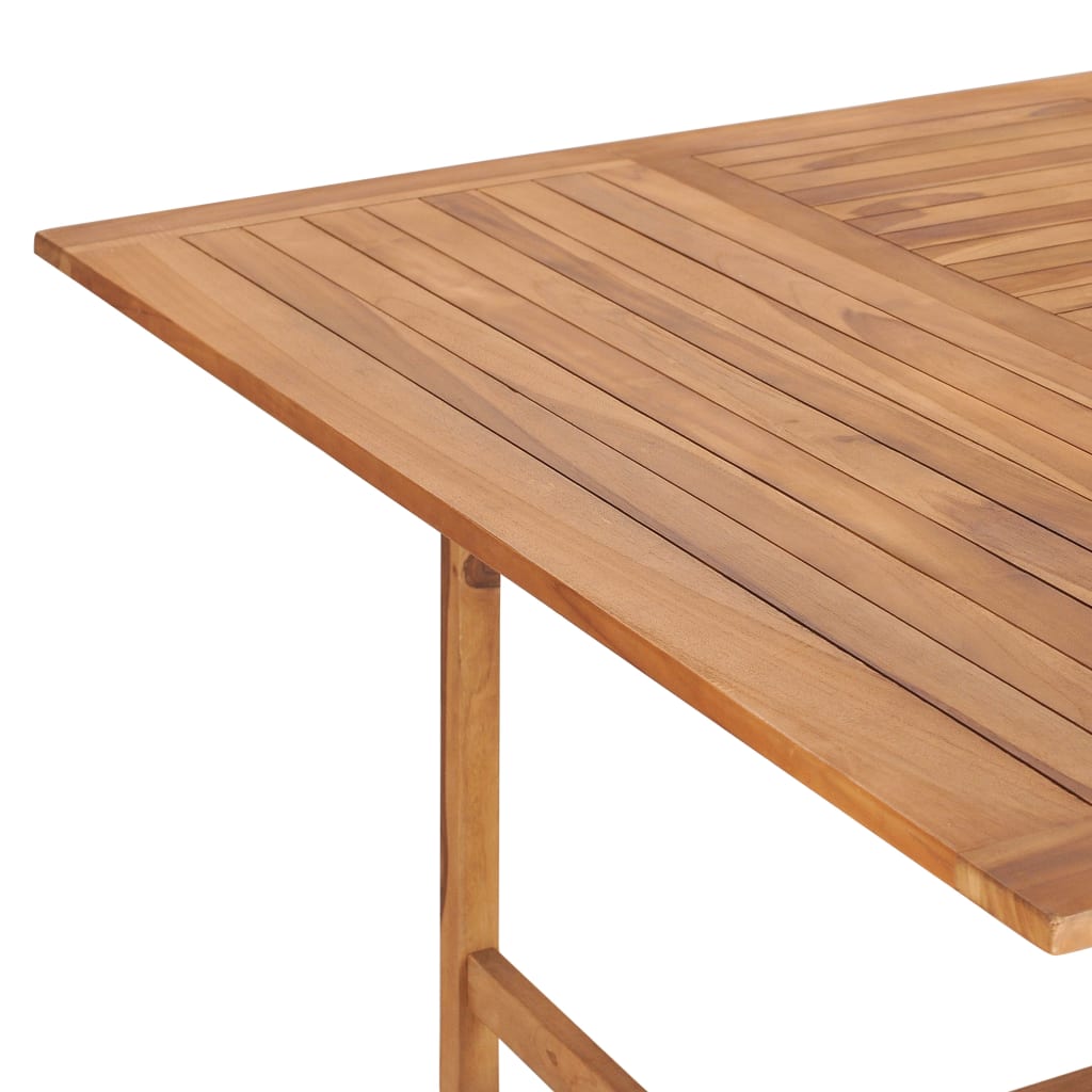 Gartentisch Massivholz Teak