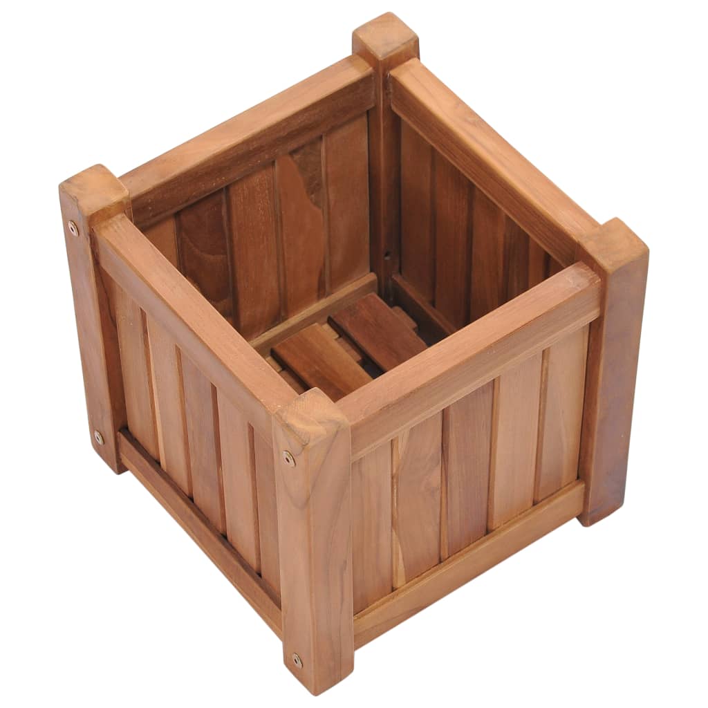 Hochbeet Massivholz Teak