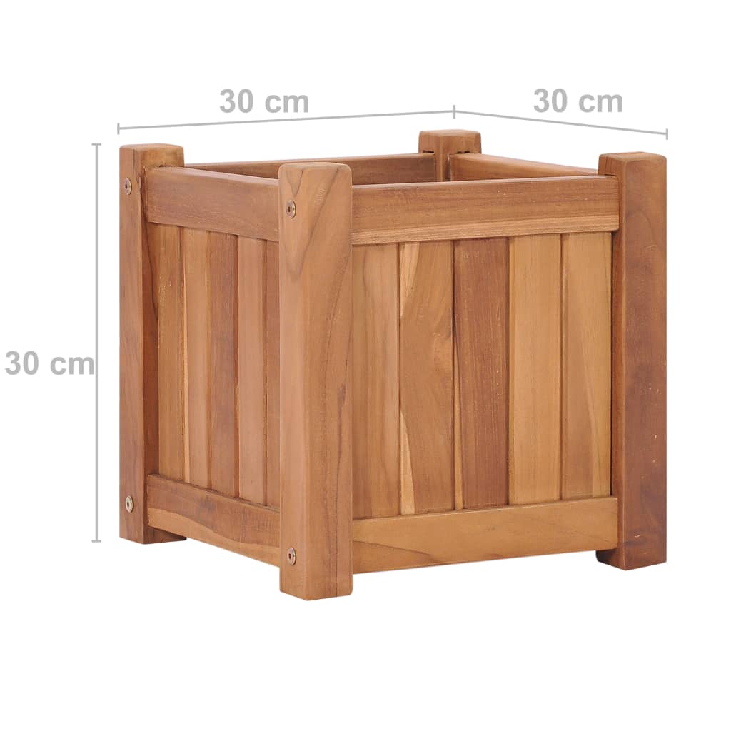 Hochbeet Massivholz Teak