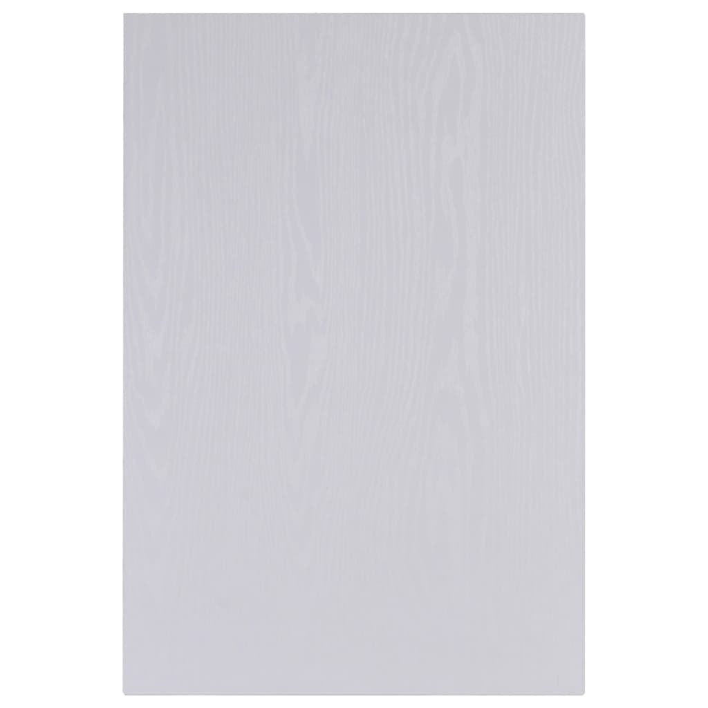 2-Tlg. Badmöbel-Set Keramik Weiß