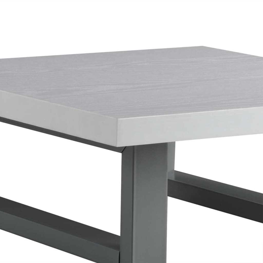 2-Tlg. Badmöbel-Set Keramik Weiß