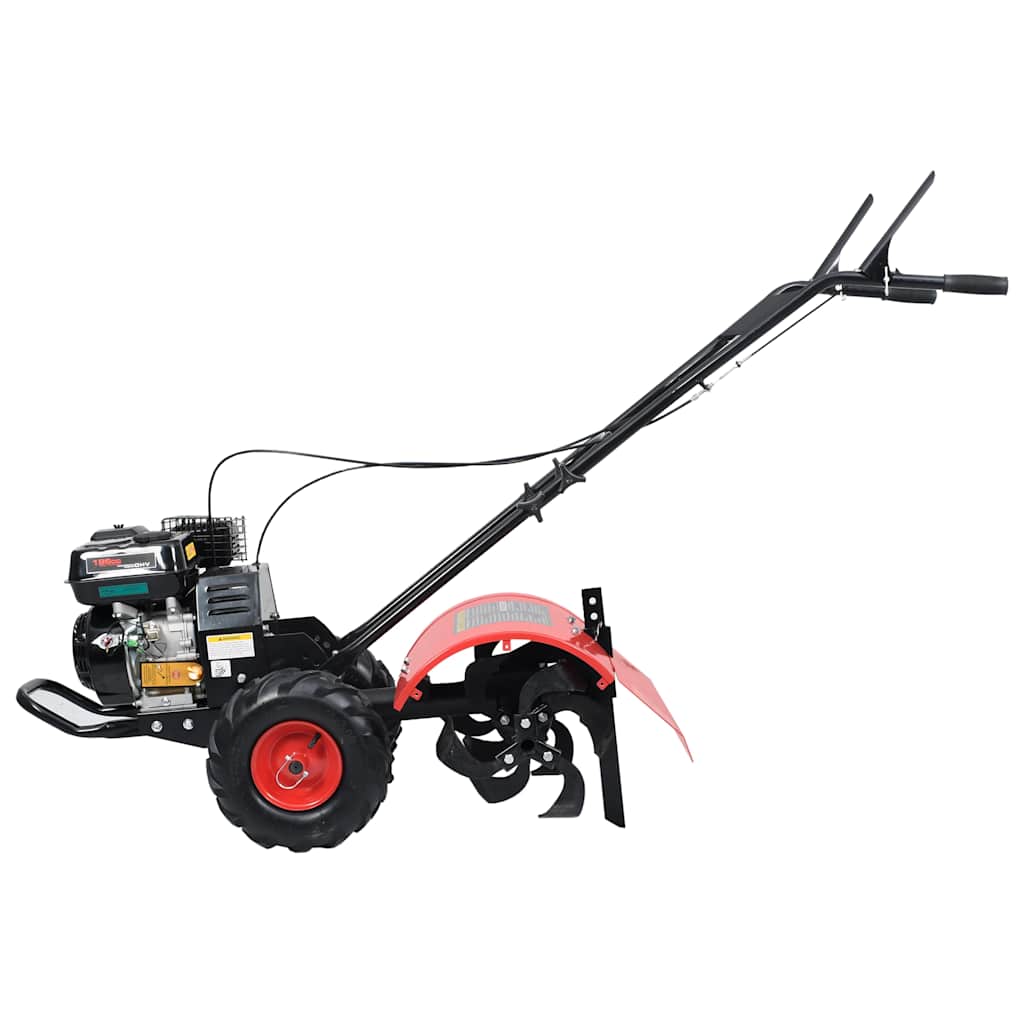 Benzin-Gartenfräse 6,5 Ps 196 Cm³ Weiß