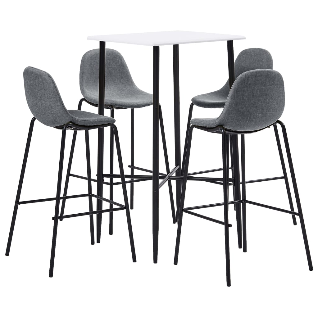 3-Tlg. Bar-Set Stoff