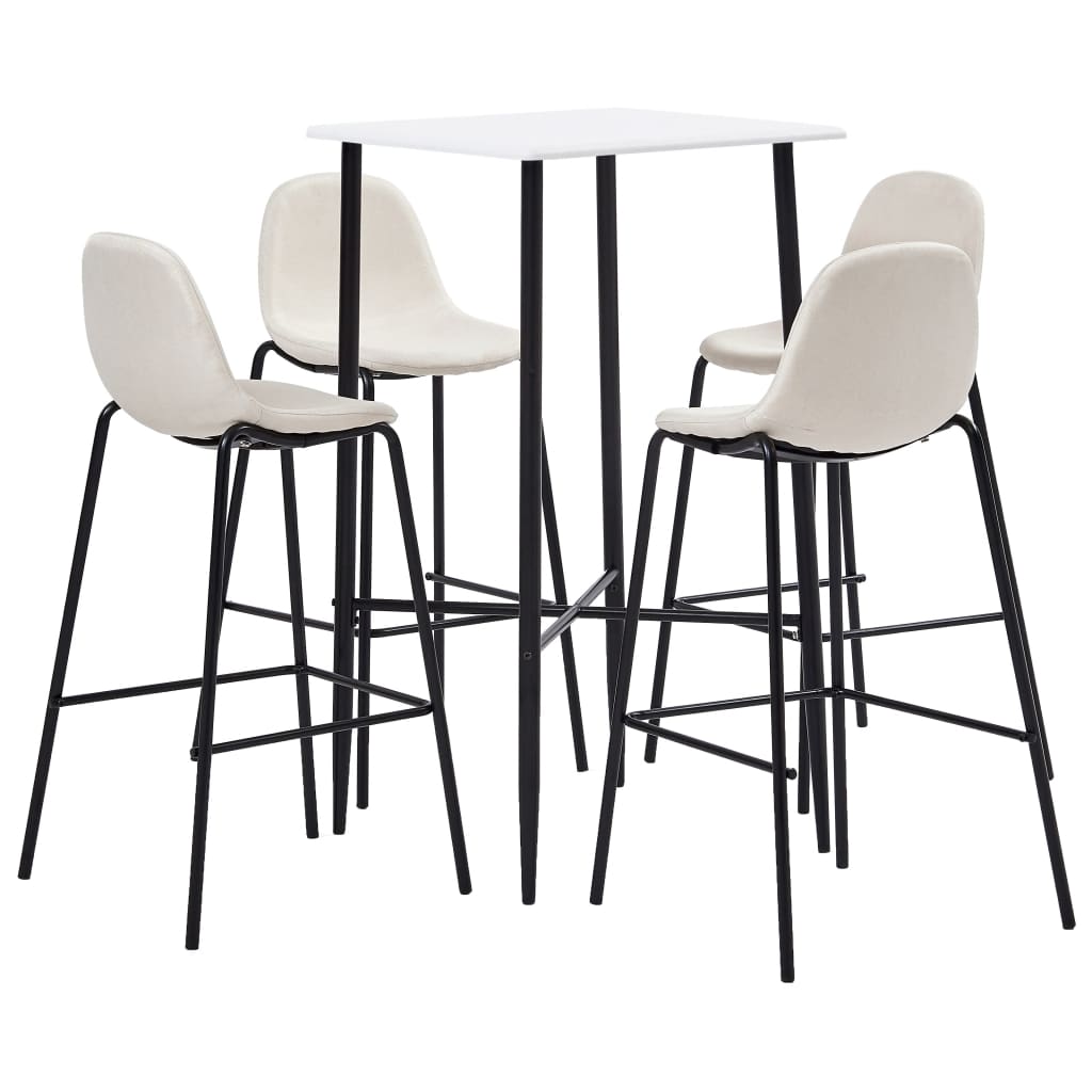 3-Tlg. Bar-Set Stoff