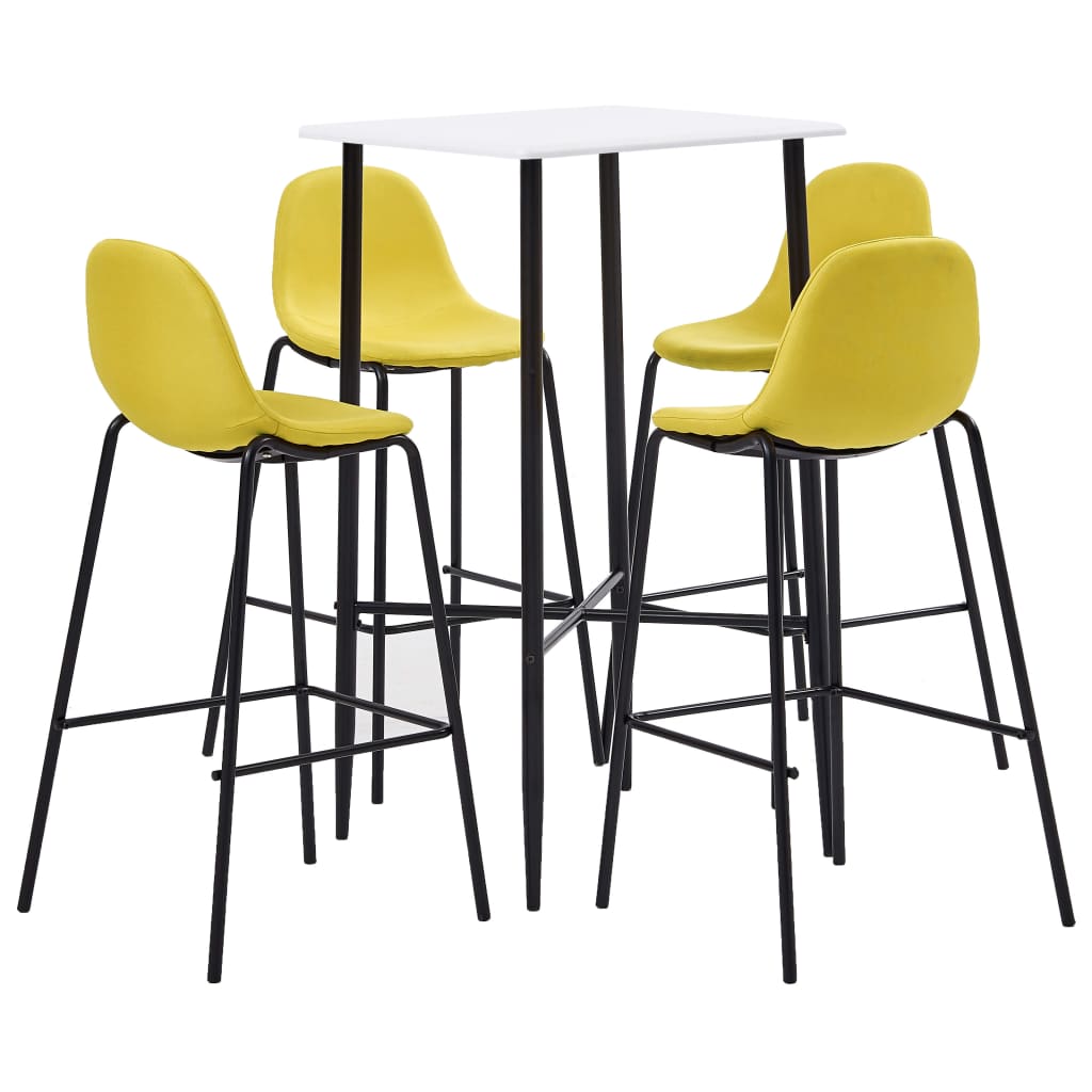 3-Tlg. Bar-Set Stoff