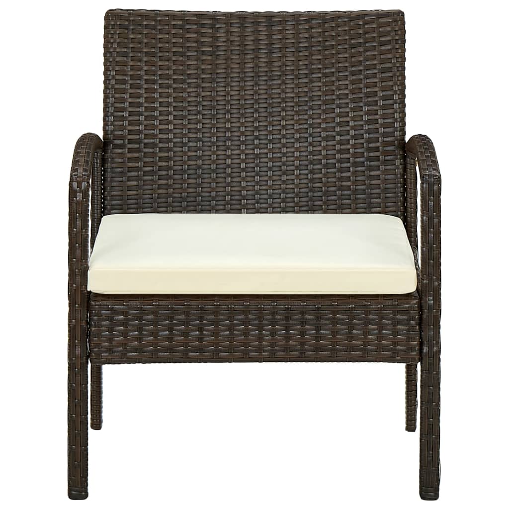 Gartenstuhl Mit Kissen Poly Rattan