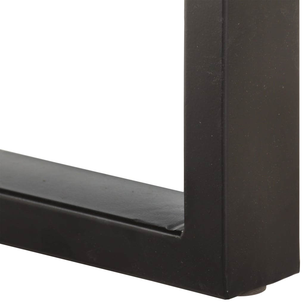 Sitzbank Altholz Und Stahl