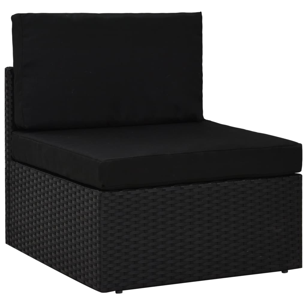 Modulares 2-Sitzer-Sofa Poly Rattan
