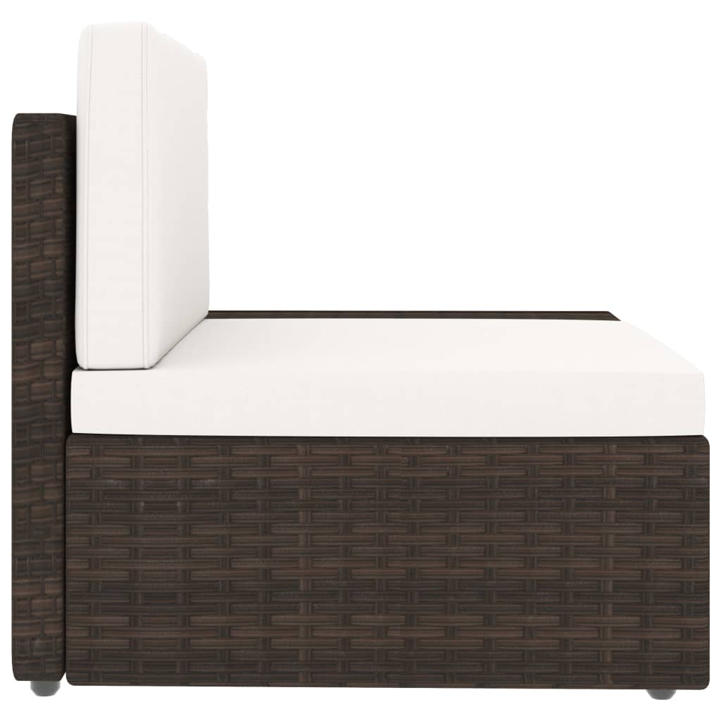 Modulares 2-Sitzer-Sofa Poly Rattan