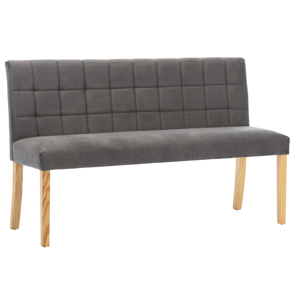 Bank 140 Cm Samt