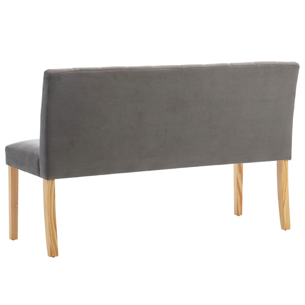 Bank 140 Cm Samt