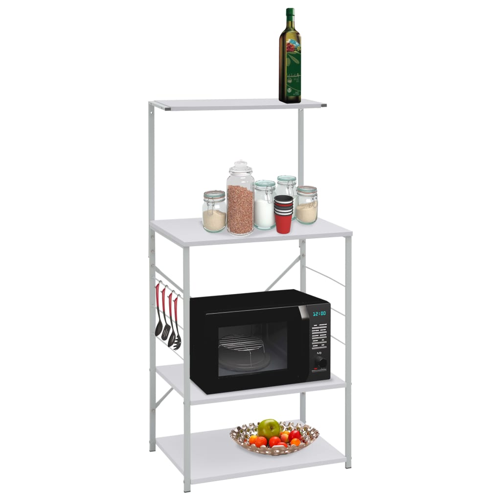 Mikrowellenregal 60X39,6X123 Cm Holzwerkstoff