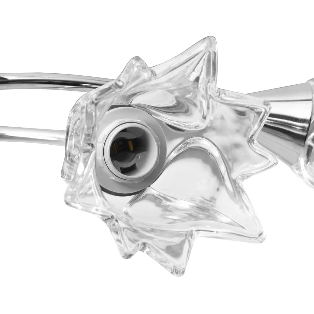 Deckenleuchte Mit Glasschirmen Für 5 E14 Glühlampen