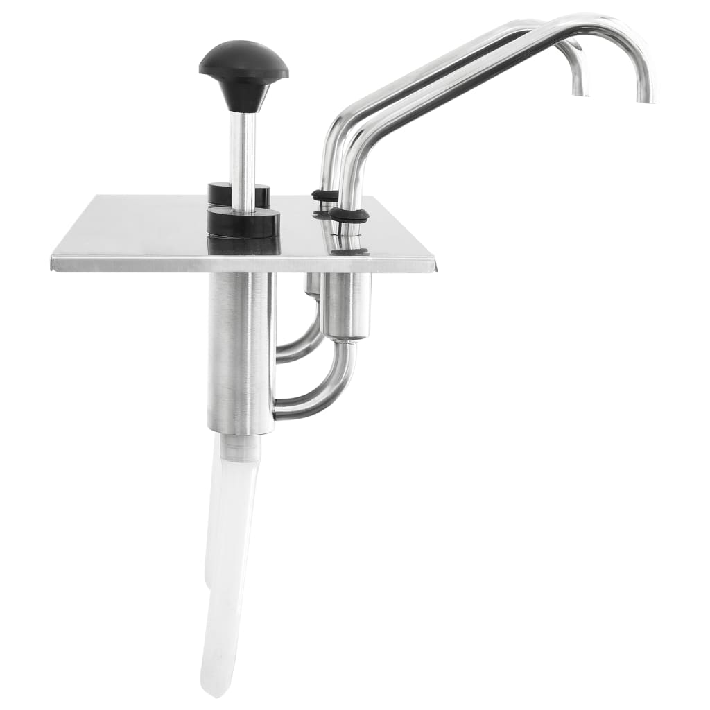 Saucen-Spender Edelstahl 2 X 3,5 L