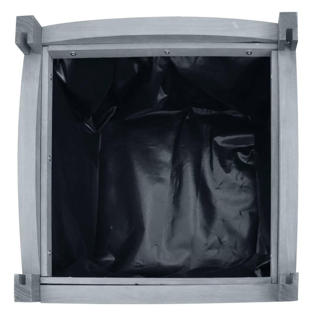 Garten-Hochbeete 2 Stk. 30X30X30 Cm Massivholz Tanne