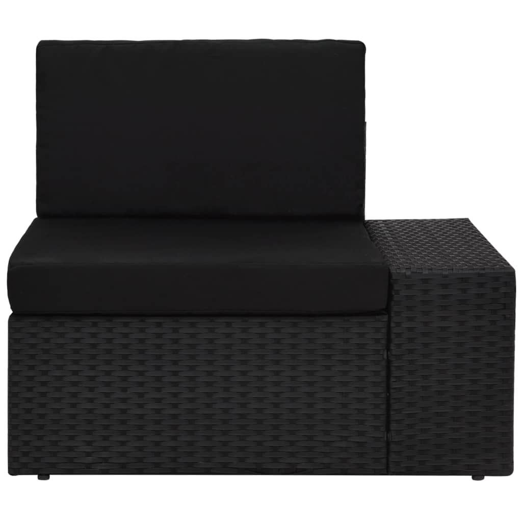 5-Tlg. Garten-Lounge-Set Poly Rattan