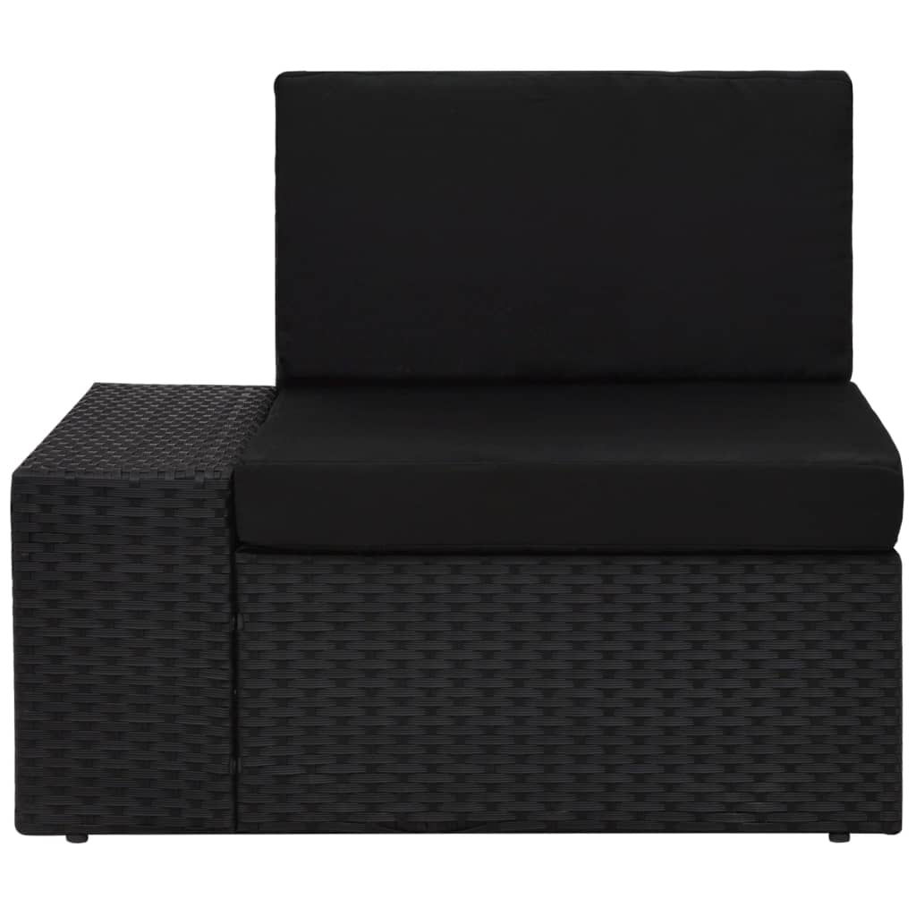 5-Tlg. Garten-Lounge-Set Poly Rattan