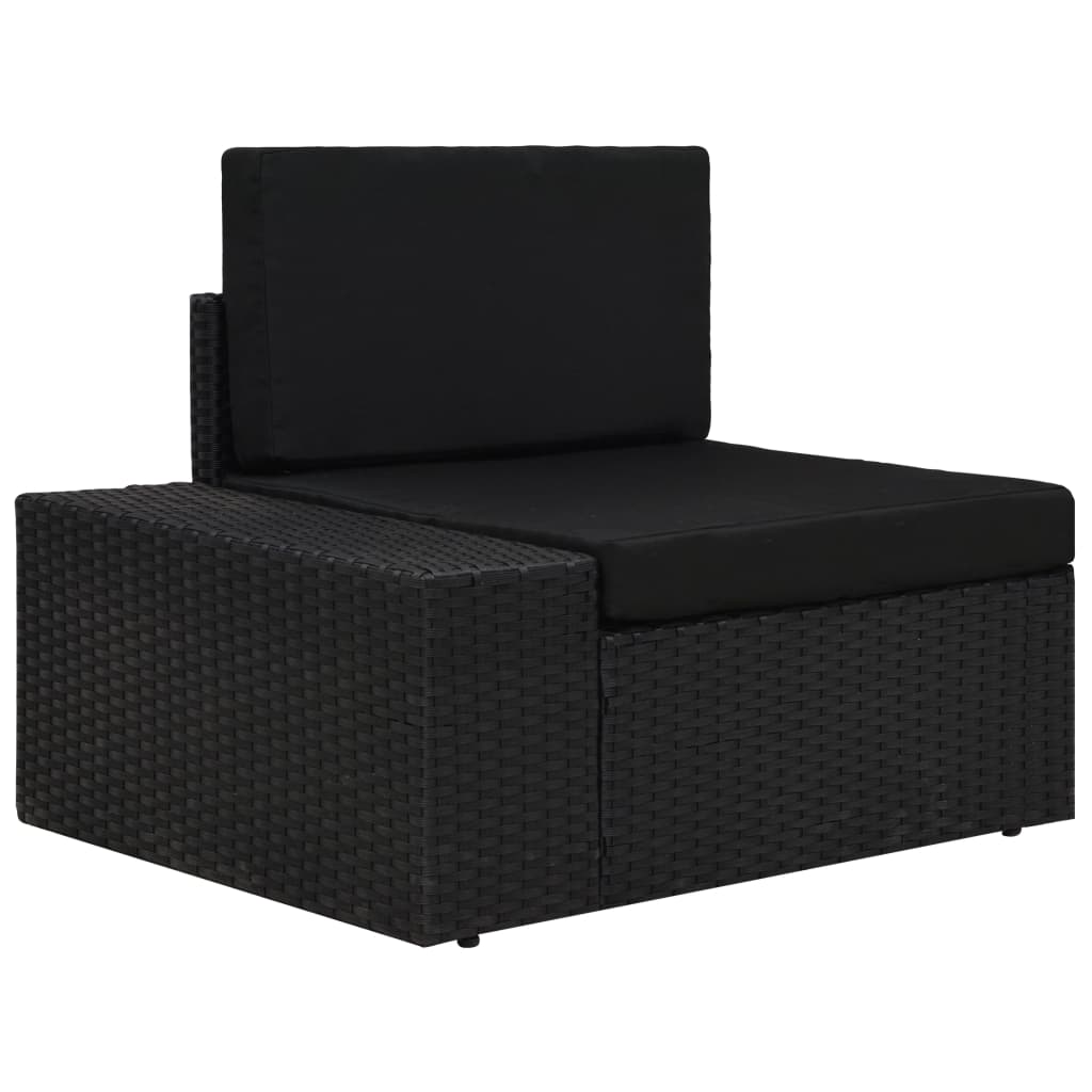 7-Tlg. Garten-Lounge-Set Poly Rattan